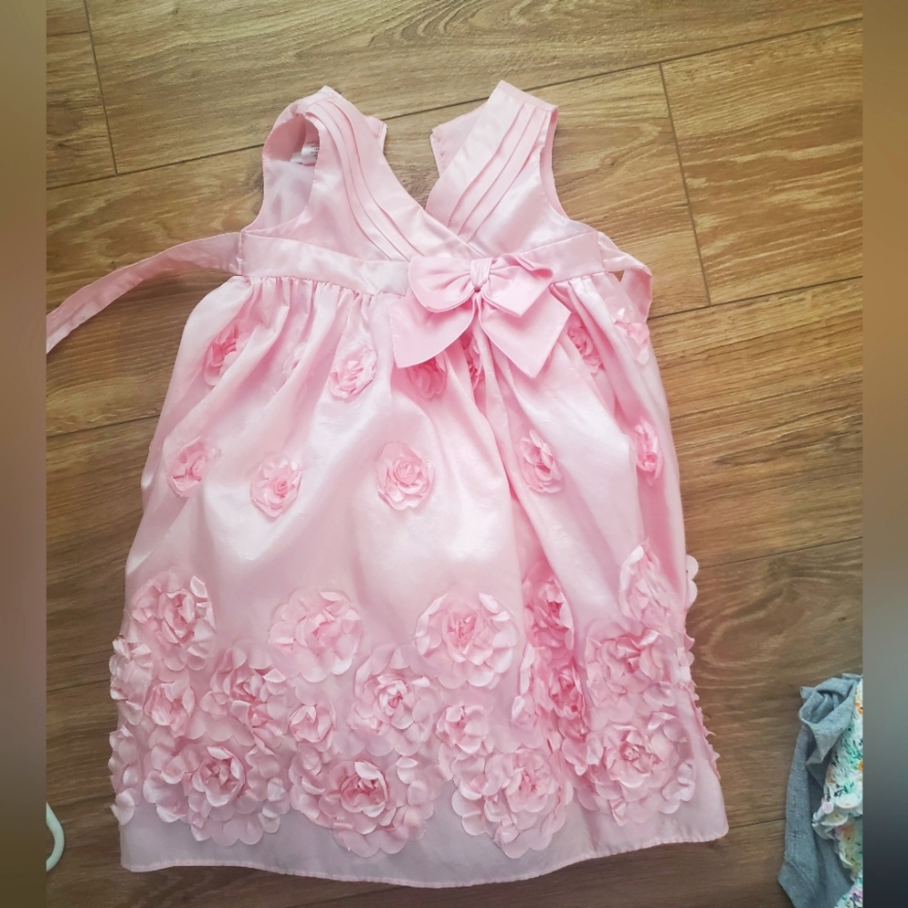 2t flower dress